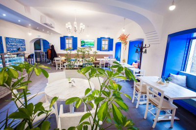 Уютный уголок Греции в центре Москвы – Порто Миконос