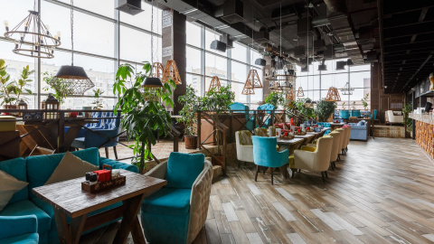 Панорамный ресторан Van Gogh в Казани