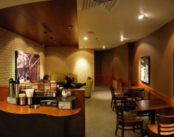 Кофейня Starbucks в ТЦ Европейский