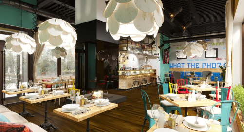 Ресторан вьетнамской кухни ВьетКафе на метро Профсоюзная