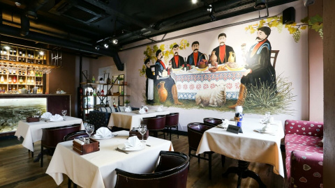 Ресторан грузинской кухни Хинкали, Вино, Мимино